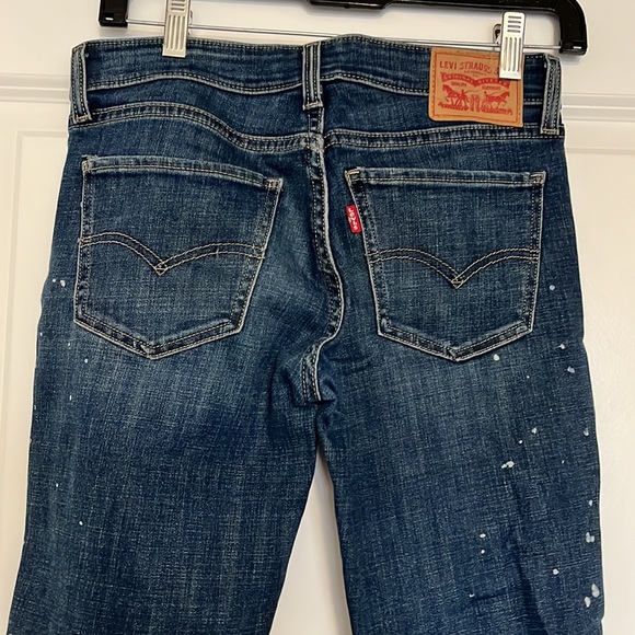 Levi’s cropped distressed jeans - Picture 4 of 4